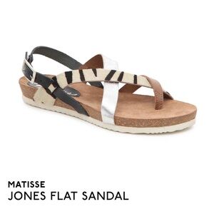 Genuine Calf Hair Sandal